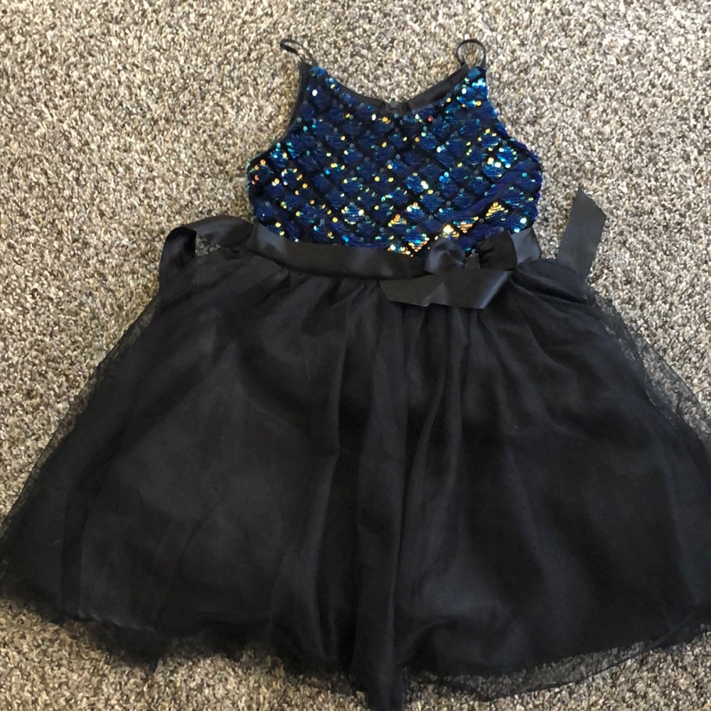 New years flip sequin dress for girls 8-10